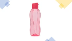 Tupperware Gen I ECO Drink Bottle Water Bottle 1L Reusable with Simple Cap New - Picture 1 of 8