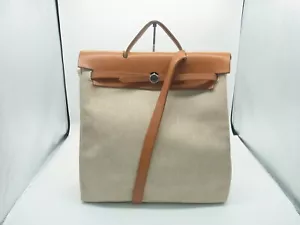 Auth EA01 Hermes Her Bag MM 2way Bag with Shoulder Strap □B Engraved from Japan - Picture 1 of 24