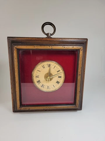 Vintage  Wharton Studios Rockford Illinois Wall Clock Gorgeous Classy Timeless Cover