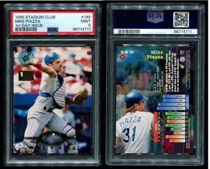 MIKE PIAZZA 1995 Stadium Cub numéro 1er jour #149 PSA 9 - Photo 1/3