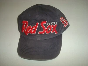 BOSTON RED SOX  47BRAND  SPLASH SCRIPT  snapback HAT CAP VINTAGE EE - Picture 1 of 5