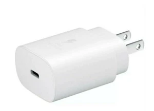 PD 25W Fast Wall Charger Type C Power Adapter For Samsung S23 Ultra S22 A14 5G - Picture 1 of 3