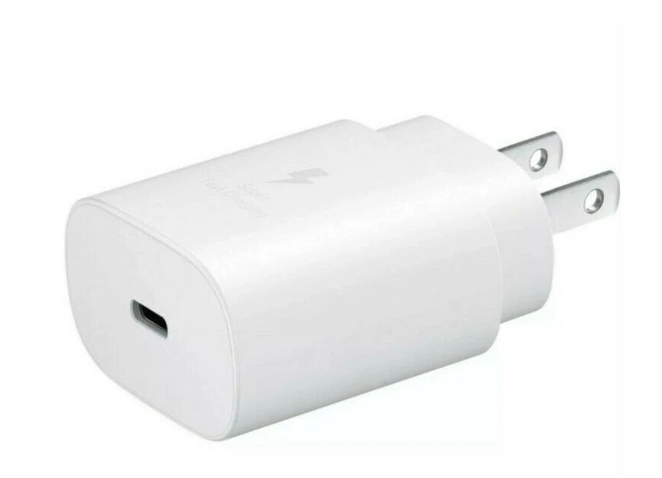 PD 25W Fast Wall Charger Type C Power Adapter For Samsung S23 Ultra S22 A14 5G - Image 1 of 3