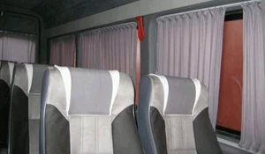 For Mercedes Sprinter VW LT Crafter LWB BARN DOORS curtains - Picture 1 of 9