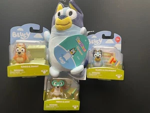 ¡NUEVO! "Lote de figuras xilófono miel de bingo de peluche Hugmee azul malvavisco azul 7""🎁 - Imagen 1 de 8
