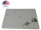 For HP 15-dw0077nr 15-dw0010ds 15-dw0011ds LCD Back Cover & Hinges set Silver US