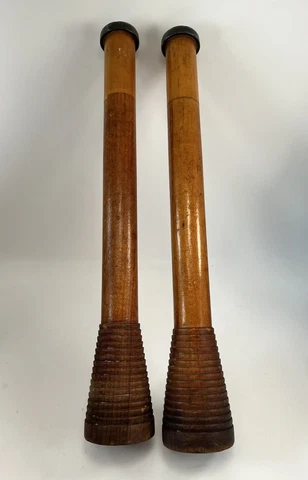Vintage Wooden Textile Mill Spindle Spool Bobbin Textile Beehive Industrial 14” Cover