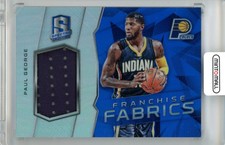 2015-16 Panini Spectra Paul George Franchise Fabrics Prizm 49 /6