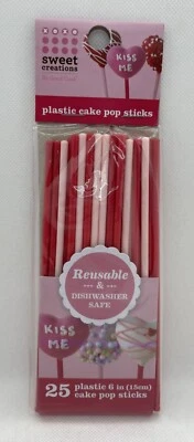  NUEVO Palitos de plástico para pasteles Sweet Creations by Good Cook, 25 piezas, 6” (15 cm) Foto 1 de 3