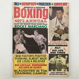 1973 Annual Boxing Magazine Cover: Muhammad Ali Rocky Marciano - Picture 1 of 3