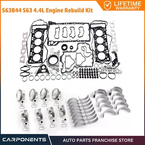 Engine Overhaul Pistons Bearings Seals Kit For BMW X5 X6 M E70 E71 4.4T S63B44A - Picture 1 of 9
