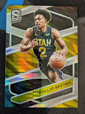 2023-24 Panini Spectra - Collin Sexton #61 International  Hyper Prizm - Image 1 of 2
