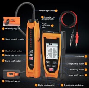 Seesii Wire and pipe Detector Test kit Extended Detection Probe