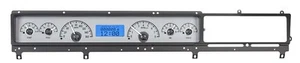 Dakota Digital 66 67 Ford Fairlane Car Analog Gauges Silver Blue VHX-66F-FAR-S-B - Picture 1 of 5