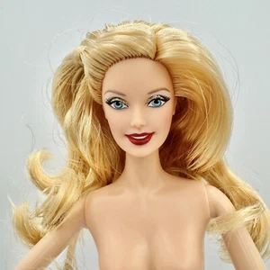 Nude Barbie Holiday 2014 Blonde Hair For Muse OOAK - Picture 1 of 5