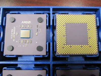 VINTAGE & NEW AMD DURON 700mhz SOCKET 462/A CPU D700AVS1B - Image 1 of 2