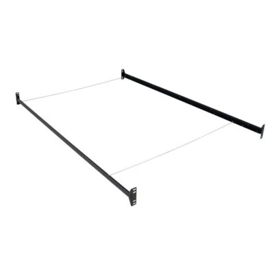 MARCO DE CAMA HOLLYWOOD MARCO DE CAMA AJUSTABLE CABECERO PIE DE CAMA PERNO RIELES DE CAMA NEGROS Foto 1 de 4