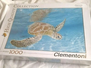 CLEMENTONI TORTUGA 1000 PIEZAS ROMPECABEZAS NUEVO PRECINTADO  - Imagen 1 de 6
