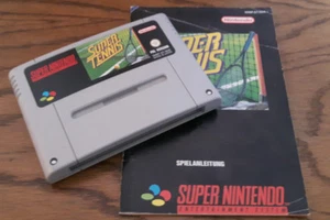 Super Tennis - Spiel / SNES / Super Nintendo / mit Anleitung - Bild 1 von 1
