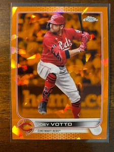 Topps 2022 cromo zafiro Joey Votto #290 naranja/25 Cincinnati Reds - Imagen 1 de 2