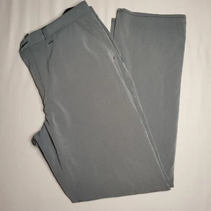 Travis Mathew Pants Mens 38x30 Gray Striped Stretch Performance Golf Chino SFBA - Picture 1 of 12