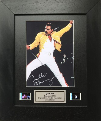 FREDDIE MERCURY signed autographed photo stage COA Hologram main image 1