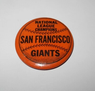1962 Baseball San Francisco Giants National League Champions World Series Pin - Image 1 of 2