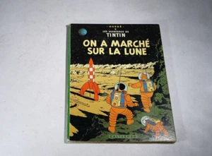 BD Tintin On a marché sur la lune Hergé édition B35 de 1964 - Imagen 1 de 8