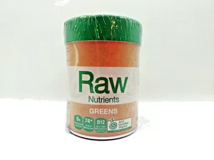 Amazonia Raw Nutrients Greens 120g Alkaline Chlorophyll Superfood, FREE FastPost - Picture 1 of 8