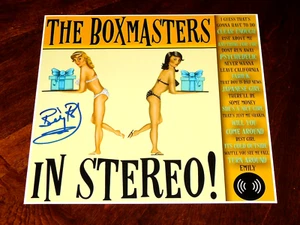 THE BOXMASTERS BILLY BOB THORNTON SIGNED IN STEREO 12X12 ALBUM COVER PHOTO!!! - Picture 1 of 1