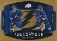2020-21 Upper Deck Clear Cut Foundation #CCFKP Brayden Point / Nikita Kucherov