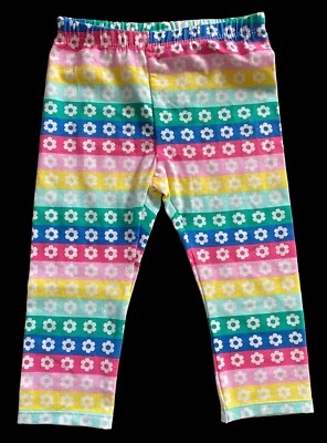 Girls Kids Headquarters Floral Leggings Size 4T NWT - Image 1 of 4