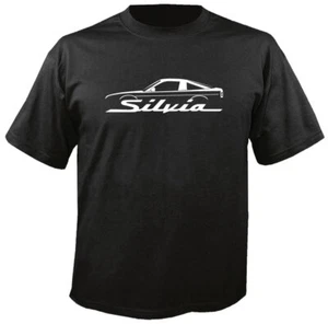 Neu Nissan Silvia Side Silhouette Tshirt Tee Shirt T-Shirt - Bild 1 von 1