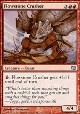 FLOWSTONE CRUSHER 9th Edition MTG Magic the Gathering Cards DJMagic