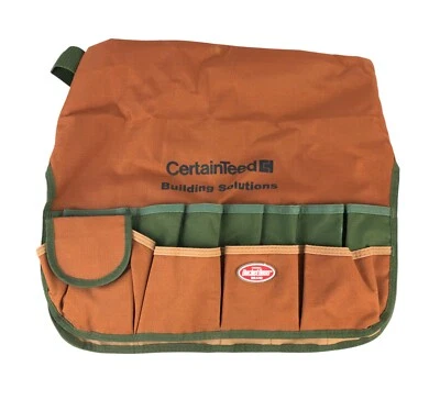 BucketBoss 35 Bucket Tool Belt Organizer Brown 35 Compartments - Image 1 of 4