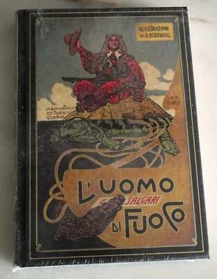 L'UOMO DI FUOCO - Emilio Salgari (RBA n°54) - 1° Edizione - Immagine 1 di 4