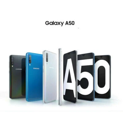Original Samsung Galaxy A50 SM-A505FN/DS 64GB+4GB Dual SIM Unlocked SmartPhone - Image 1 of 4