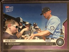 2020 Topps Now #OD-201 Kyle Seager Seattle Mariners 13/25