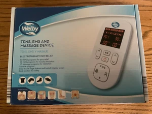Welby TENS EMS & Massage Device-opened box, never used - Picture 1 of 7