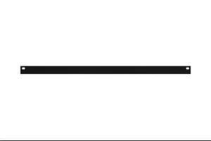 Elite Core RP.5U-BLANK Rack Panel, .5U Blank - Picture 1 of 2