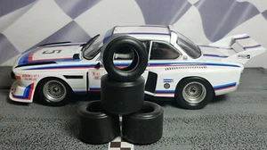 1/32 URETHANE SLOT CAR TIRES 2pr PGT-201510XXD fit all CARRERA Grp5 BMW 3.5 CSL - Picture 1 of 1