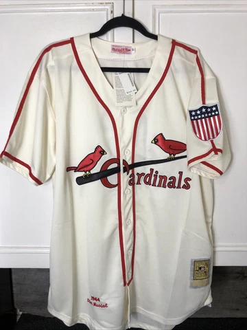 **AWESOME** STAN MUSIAL MITCHELL & NESS 1944 JERSEY ( STAN "THE MAN") NEW” Cover