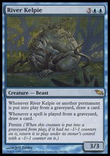 Magic the Gathering MTG River Kelpie (49) Shadowmoor   LP