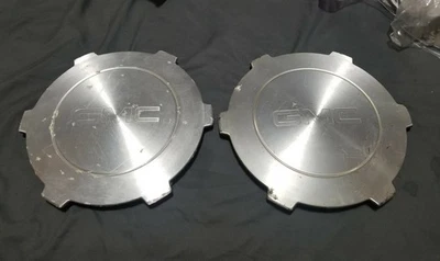 2004-2007 GMC SIERRA 1500 YUKON XL Wheel Center Hub Cap 9594521 ~2 CAPS OEM - Image 1 of 4