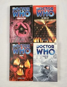 Lot 4 DOCTOR WHO 8th Doctor Adventures Paperback Books ~ VG - Picture 1 of 4