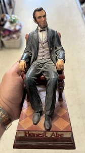 Jim Shore Abraham Lincoln Honest Abe House Divided USA 4013284 Präsident RAR - Bild 1 von 5