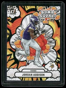 2025 Donruss #BS-JAN Jordan Addison Bomb Squad - Picture 1 of 2