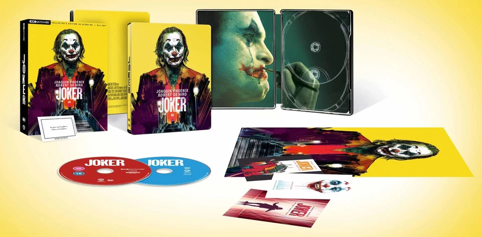 Joker Ultimate Collectors Edition Steelbook 4K Ultra HD + Blu-Ray - Image 1 of 1
