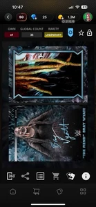 The Fiend Bray Wyatt Topps Slam 25 Inception Black /35 Legendary Booklet WWE - Picture 1 of 2
