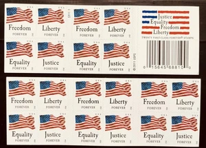 US Flag Forever Booklet Pane of 20 Stamps MNH #4648b 2012. FREE Shipping - Picture 1 of 1